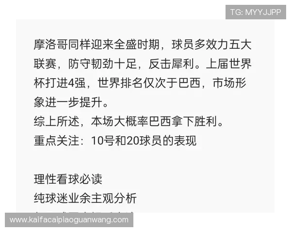 世界杯巴西对阵摩洛哥比赛场地详细介绍与赛前分析